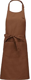 K885 Avental com peito tam: One Size cor: Cacao : Kariban La...