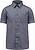 Camisa popeline poliéster/ algodão manga curta de tratamento fácil de homem K551 - imagem 1