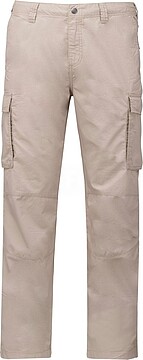 Calças leves multibolsos de homem K745
