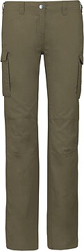 Calças leves multibolsos de senhora K746