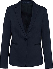 K6133 Blazer em malha de senhora tam: 34 PT (34 FR) cor: Nig...