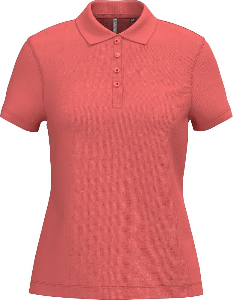 Polo piqué de senhora de manga curta K255