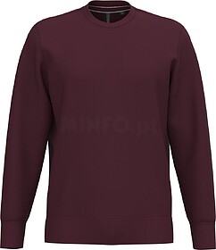 K488 Sweatshirt com decote redondo tam: 4XL cor: Wine : Kari...