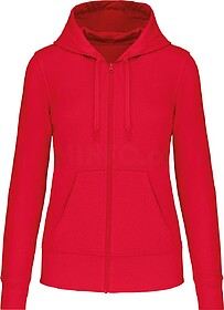 K4031C Sweatshirt eco-responsável com capuz e fecho de senh...