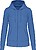 Sweatshirt eco-responsável com capuz e fecho de senhora K4031 - imagem 1