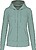 Sweatshirt eco-responsável com capuz e fecho de senhora K4031 - imagem 1