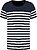 T-shirt estilo marinheiro Bio com decote redondo para criança K3035 - imagem 1