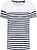 T-shirt estilo marinheiro Bio com decote redondo para criança K3035 - imagem 1