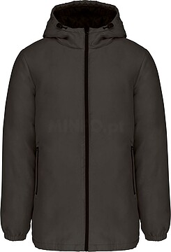 Parka com capuz de material reciclado unisex K6152