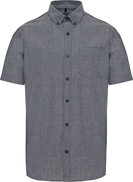 Camisa manga curta em Oxford de tratamento fácil K535