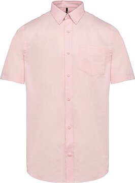 Camisa manga curta em Oxford de tratamento fácil K535
