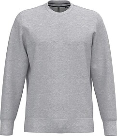 K488 Sweatshirt com decote redondo tam: XXL cor: Ash Heather...