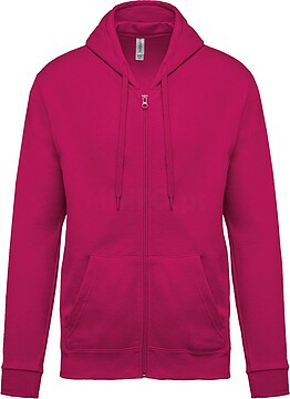 Sweatshirt com fecho e capuz K479