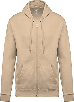 Sweatshirt com fecho e capuz K479