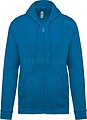 Sweatshirt com fecho e capuz tam: S cor: Tropical Blue : Kariban Algodão penteado. Geborsteld fleece aan de binnenkant, voor een optimaal comfort. Moderno e polivalente. Algodão¦ Poliéster¦ Algodão/ Poliéster Algodão penteado. Geborsteld fleece aan d K479