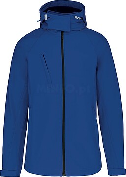 Blusão softshell de senhora com capuz amovível K414