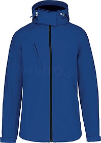 K414 Blusão softshell de senhora com capuz amovível tam: X...