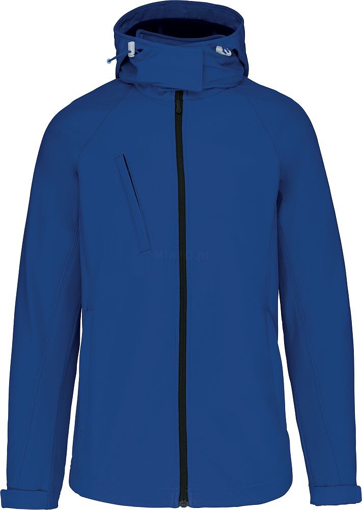 Blusão softshell de senhora com capuz amovível K414
