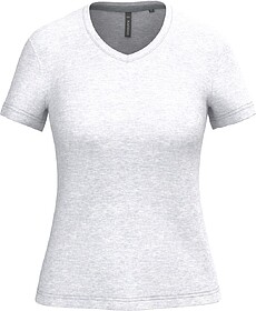 K381C T-shirt de senhora de manga curta e decote V tam: S co...