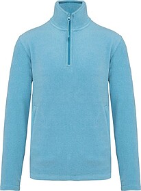 K912A Enzo - camisola micropolar 1/2 fecho tam: M cor: Cloud...