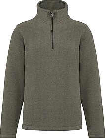 K912A Enzo - camisola micropolar 1/2 fecho tam: L cor: Green...