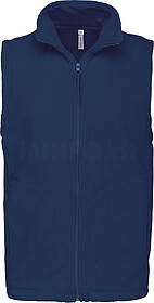 K913 Colete micropolar de homem tam: M cor: True Indigo : Ka...