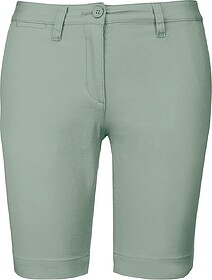 K751 Bermuda chino de senhora tam: 46 cor: Sage : Kariban Co...