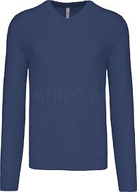 K965 Pullover decote V tam: L cor: Deep Blue : Kariban