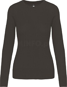 K968 Camisola de senhora decote redondo tam: L cor: Dark Gre...