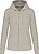 Sweatshirt eco-responsável com capuz e fecho de senhora K4031 - imagem 1