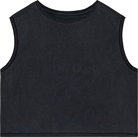 NS342 Top curto eco-responsável sem mangas de senhora tam: ...