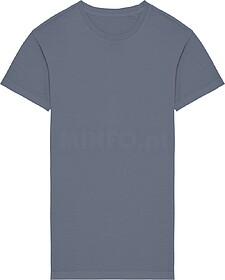 NS5000 Vestido t-shirt eco-responsável com aspecto lavado d...
