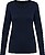T-shirt Supima® decote V de manga comprida de senhora PK307 - imagem 1