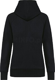 PK401 Casaco sweatshirt com fecho e capuz de senhora tam: XS...