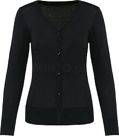 PK903 casaco de malha de senhora Supima® tam: XXL cor: Blac...