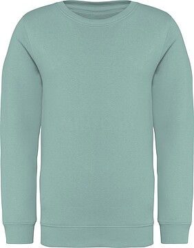 Sweatshirt eco-responsável decote redondo de criança NS403