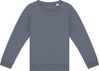 NS403 Sweatshirt eco-responsável decote redondo de criança...