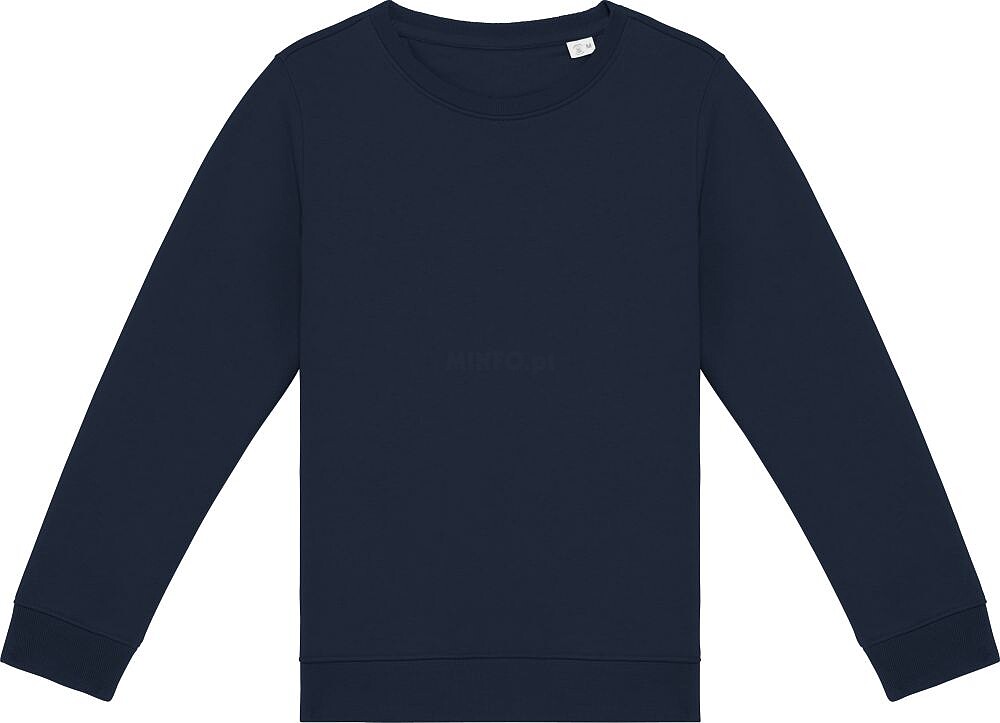 Sweatshirt eco-responsável decote redondo de criança NS403