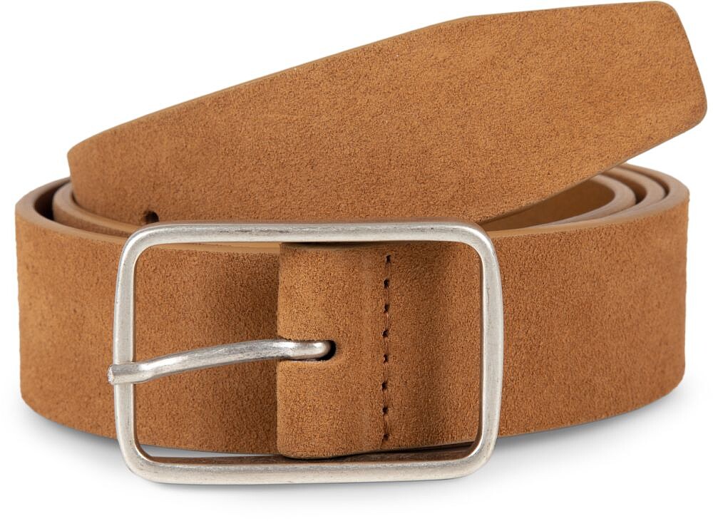 Cinto de couro aveludado de homem PK822