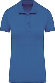 K2026C Polo piqué Bio180 de senhora tam: S cor: Light Royal...