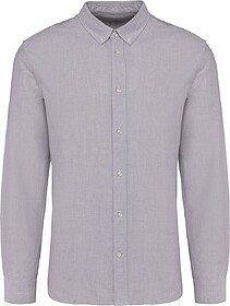 PK503 Camisa Oxford manga comprida de homem tam: XXL cor: Ox...