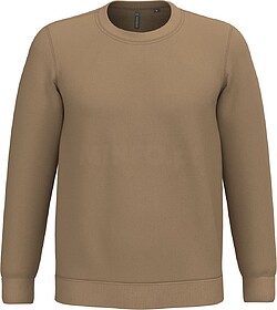 K474 Sweatshirt com decote redondo tam: XXL cor: Camel : Kar...