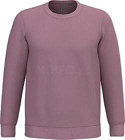 K474 Sweatshirt com decote redondo tam: 4XL cor: Dusty Purpl...