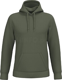 K476 Sweatshirt de homem com capuz tam: M cor: Caper Green :...