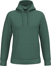 K476 Sweatshirt de homem com capuz tam: XS cor: Earthy Green...