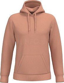 K476 Sweatshirt de homem com capuz tam: M cor: Peach : Karib...