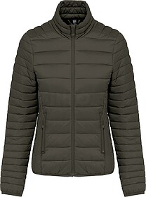 K6121 Blusão acolchoado leve de senhora tam: XXL cor: Dark ...