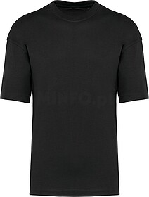 K3008 T-shirt oversize de manga curta unissexo tam: S cor: B...