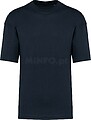 T-shirt oversize de manga curta unissexo tam: L cor: Navy : Kariban Corte oversize. Verlaagde schouders. Tecido pesado de 220 g/m². Algodão Corte oversize. Verlaagde schouders. Tecido pesado de 220 g/m². Algodão Corte oversize. Verlaagde schouders. K3008