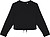 Sweatshirt eco-respons’ável decote redondo oversize crop de senhora NS429 - imagem 1